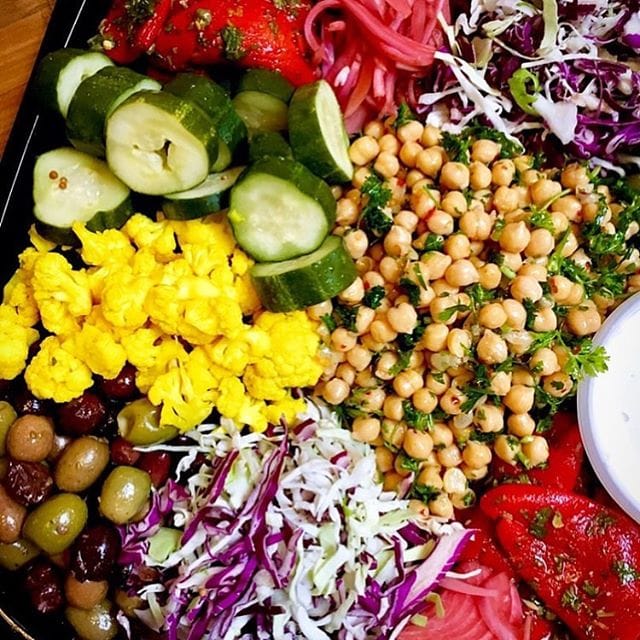 a party platter from Leven's cold case