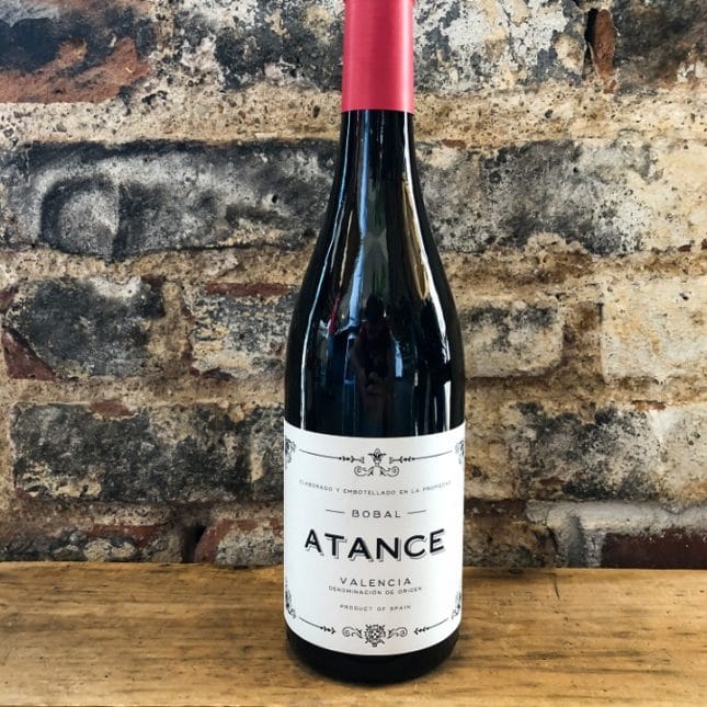 Atance Bobal wine bottle